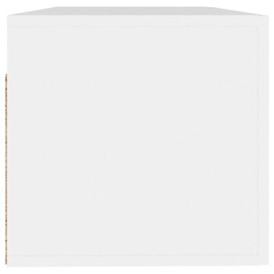vidaXL fehér szerelt fa faliszekrény 100 x 36,5 x 35 cm