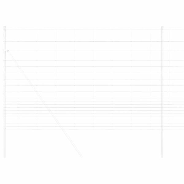 vidaXL Legelőker&iacute;t&eacute;s Ez&uuml;st 25 x 1,6 m Horganyzott ac&eacute;l