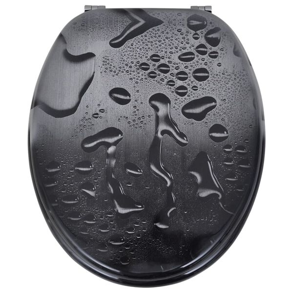 vidaXL 2 db vízcsepp mintás MDF WC ülőke