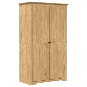 vidaXL Ruh&aacute;sszekr&eacute;ny BODO M&eacute;z barna 53,5 x 99 x 173 cm Szerelt Fa