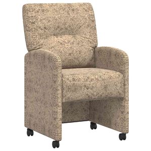 vidaXL Kerekes &Eacute;tkező Sz&eacute;kek 2 pcs Vil&aacute;gossz&uuml;rke 57 x 67 x 95 cm