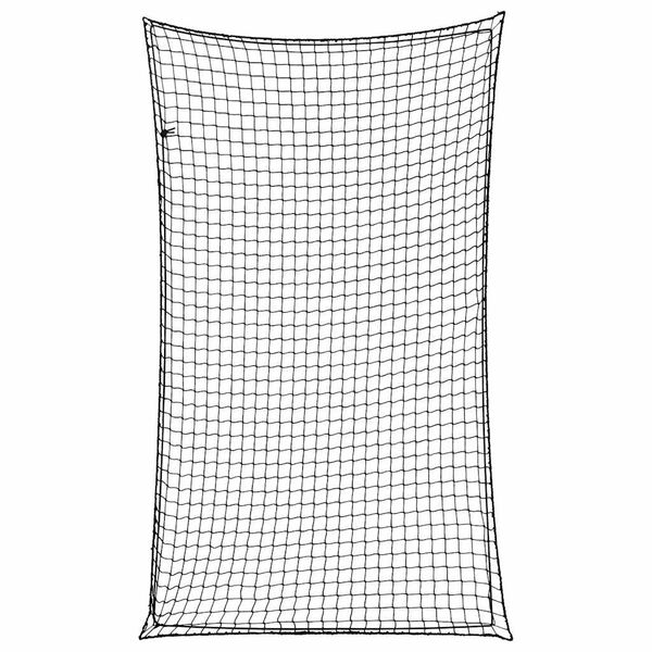 vidaXL fekete polipropil&eacute;n ut&aacute;nfut&oacute;h&aacute;l&oacute; elasztikus k&ouml;t&eacute;llel 2,1x1,25 m