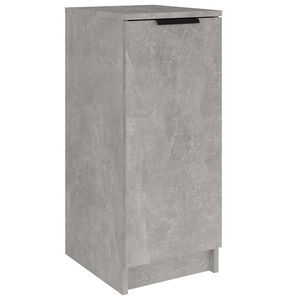 vidaXL betonsz&uuml;rke szerelt fa cipőszekr&eacute;ny 30x35x70 cm