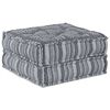 vidaXL Modul&aacute;ris Kanap&eacute; Egys&eacute;g Sz&ouml;vet Sz&uuml;rke Nyomtat&aacute;s 70 x 70 x 36 cm