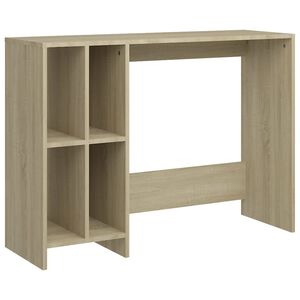 vidaXL sonoma t&ouml;lgy sz&iacute;nű szerelt fa laptopasztal 102,5 x 35 x 75 cm