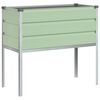 vidaXL N&ouml;v&eacute;nytart&oacute; Pasztell Z&ouml;ld 100 x 45 x 90 cm Horganyzott ac&eacute;l