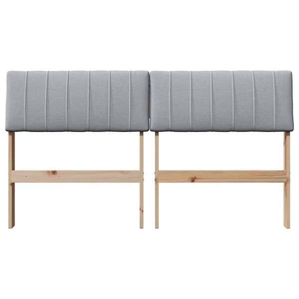 vidaXL K&aacute;rpitozott fejt&aacute;mla Vil&aacute;gossz&uuml;rke 135 cm T&ouml;m&ouml;r fenyőfa