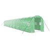 vidaXL z&ouml;ld ac&eacute;lv&aacute;zas melegh&aacute;z 36 m&sup2; 18 x 2 x 2 m
