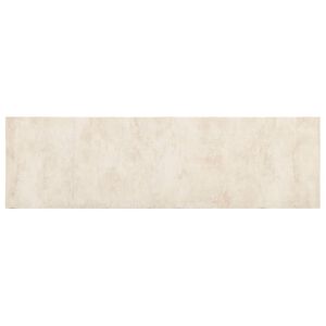 vidaXL Konyhai szőnyeg kr&eacute;m beton 150 x 45 cm 100% Poliamid