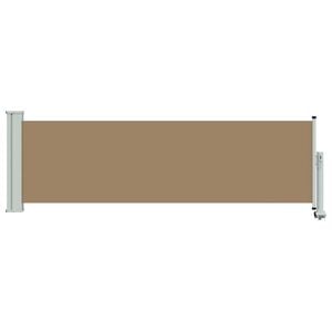 vidaXL Oldali &aacute;rny&eacute;kol&oacute; 80 x 300 cm 100% poli&eacute;szter, vas, ac&eacute;l