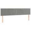 vidaXL vil&aacute;gossz&uuml;rke b&aacute;rsony fejt&aacute;mla 200 x 5 x 78/88 cm