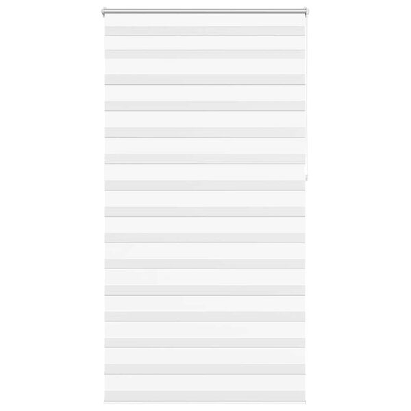 vidaXL feh&eacute;r zebra rol&oacute; 120,9 x 230 cm sz&ouml;vetsz&eacute;less&eacute;g 116,7 cm