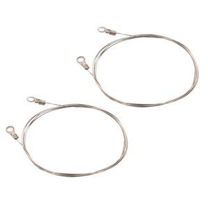 vidaXL 2 db v&aacute;g&oacute;huzal habv&aacute;g&oacute;hoz 137 cm