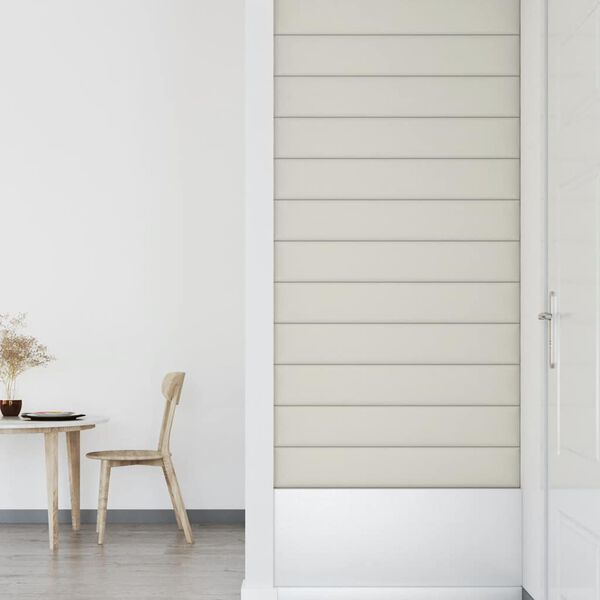 vidaXL 12 db kr&eacute;msz&iacute;nű b&aacute;rsony fali panel 90x15 cm 1,62 m&sup2;