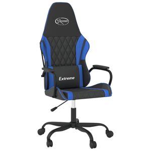 vidaXL fekete &eacute;s k&eacute;k műbőr massz&aacute;zsj&aacute;t&eacute;ksz&eacute;k