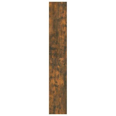 vidaXL 5 szintes füstös tölgy színű fa könyvszekrény 60 x 30 x 189 cm
