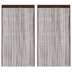 vidaXL 2 db barna zsin&oacute;rf&uuml;gg&ouml;ny 100 x 250 cm