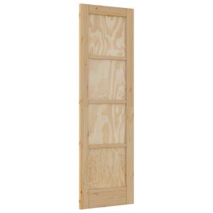 vidaXL Belső Ajt&oacute; 61 x 198,5 cm Furn&eacute;r Term&eacute;szetes