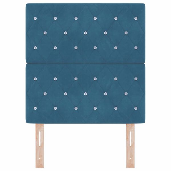 vidaXL Fejt&aacute;mla fejt&aacute;ml&aacute;val S&ouml;t&eacute;t k&eacute;k 80 cm Műbőr