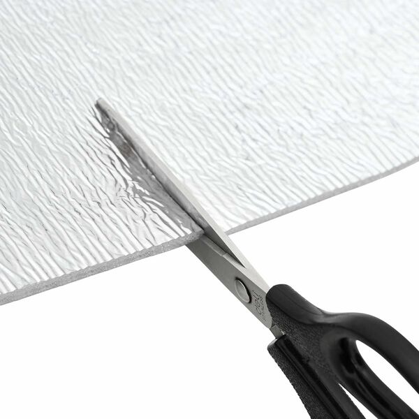 vidaXL Radi&aacute;tor hővisszaverő f&oacute;lia Ez&uuml;st 15 x 1 m Polietil&eacute;n