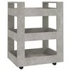 vidaXL betonsz&uuml;rke szerelt fa zs&uacute;rkocsi 60 x 45 x 80 cm