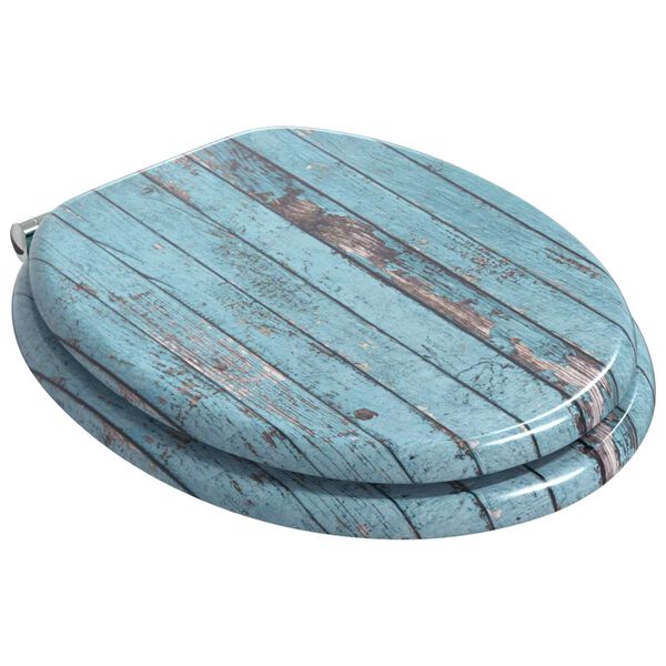 vidaXL WC &uuml;lőke K&eacute;k 44 x 38 cm MDF lap