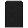 vidaXL Fi&oacute;kos szekr&eacute;ny fi&oacute;kkal Fekete 80 x 41 x 58 cm Faanyag