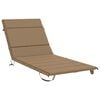 vidaXL Napoz&oacute;&aacute;gy P&aacute;rna GEMERT 100% poli&eacute;szter T&oacute;psz&iacute;nű 200 x 80 x 3 cm