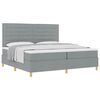 vidaXL Boxrug&oacute;s &aacute;gy matracmal Vil&aacute;gossz&uuml;rke 200 x 200 cm sz&ouml;vet