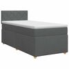 vidaXL Boxspring &aacute;gy matraccal S&ouml;t&eacute;tsz&uuml;rke 90 x 190 cm Sz&ouml;vet