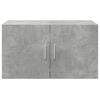 vidaXL betonszürke szerelt fa faliszekrény 70 x 42,5 x 40 cm