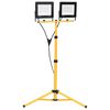 vidaXL hideg feh&eacute;r f&eacute;nyű h&aacute;roml&aacute;b&uacute; LED-es reflektor 2 x 100 W