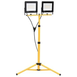 vidaXL hideg feh&eacute;r f&eacute;nyű h&aacute;roml&aacute;b&uacute; LED-es reflektor 2 x 100 W