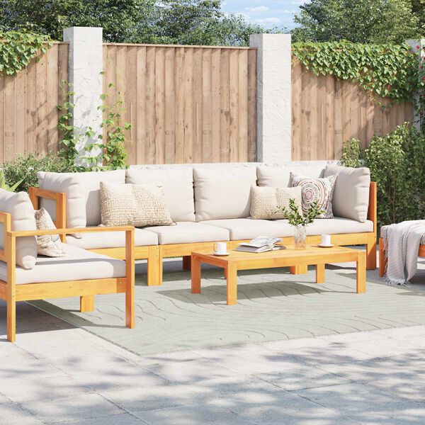 vidaXL Ter&uuml;letszőnyegek N&eacute;gyzet PALMERAS Z&ouml;ld 240 x 240 cm Poli&eacute;szter