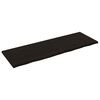 vidaXL s&ouml;t&eacute;tbarna kezelt t&ouml;m&ouml;r fa f&uuml;rdőszobai pult 180x60x(2-4) cm
