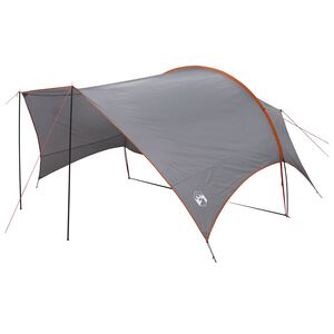vidaXL V&iacute;z&aacute;ll&oacute; kemping ponyva Sz&uuml;rke &eacute;s narancs 550 x 400 x 230 cm