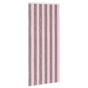 vidaXL Rovar F&uuml;gg&ouml;ny Chenille Ez&uuml;stsz&uuml;rke &eacute;s R&oacute;zsasz&iacute;n 100 x 230 cm
