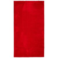 vidaXL HUARTE piros rövid szálú puha és mosható szőnyeg 60 x 110 cm