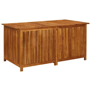 vidaXL t&ouml;m&ouml;r ak&aacute;cfa kerti t&aacute;rol&oacute;l&aacute;da 150 x 80 x 75 cm