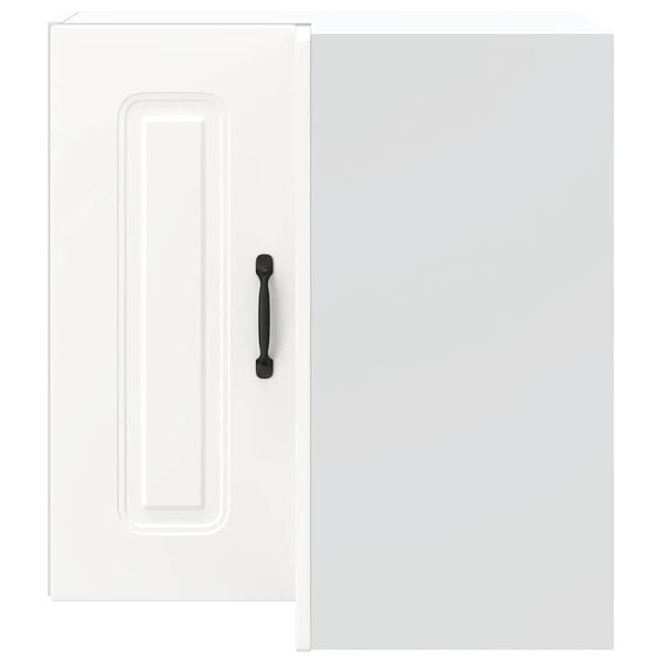 vidaXL Konyhai fali sarokszekrény Kalmar fehér színű műfa