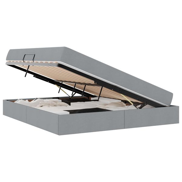 vidaXL &Aacute;gy t&aacute;rol&oacute;val &eacute;s matraccal matracmal Vil&aacute;gossz&uuml;rke 160 x 200 cm