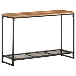 vidaXL t&ouml;m&ouml;r ak&aacute;cfa t&aacute;lal&oacute;asztal 110 x 35 x 75 cm