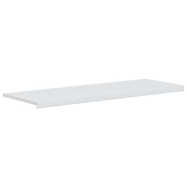 vidaXL Ablakp&aacute;rk&aacute;ny Feh&eacute;r 120 x 50 x 4,5 cm PVC