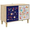 vidaXL TV szekr&eacute;ny MAINZ 69 x 33 x 50 cm Sonoma Szerelt Fa