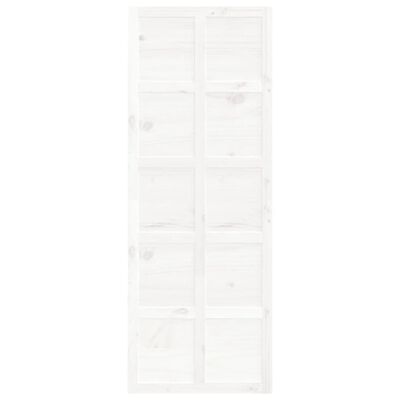 vidaXL fehér tömör fenyőfa istálló stílusú ajtó 100 x 1,8 x 204,5 cm