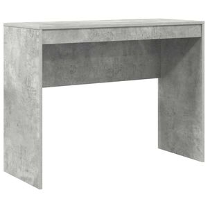 vidaXL Asztal Beton Sz&uuml;rke 100 x 40 x 76 cm
