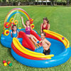 Intex Rainbow Ring Play Center 57453NP felfújható medence 297x193x135