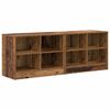 vidaXL &Aacute;gyat tart&oacute; szekr&eacute;ny 2 pcs Antik Fa 66 x 33 x 48 cm Szerelt Fa