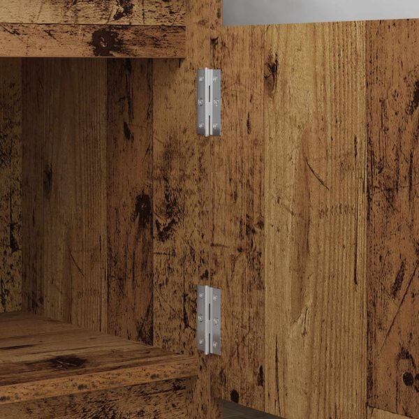 vidaXL Zsan&eacute;r Egysz&iacute;nű 899 pcs Ez&uuml;st 58 x 35 x 1 mm Ac&eacute;l