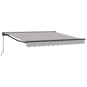 vidaXL Napernyő keret Vil&aacute;gossz&uuml;rke 300 x 250 cm